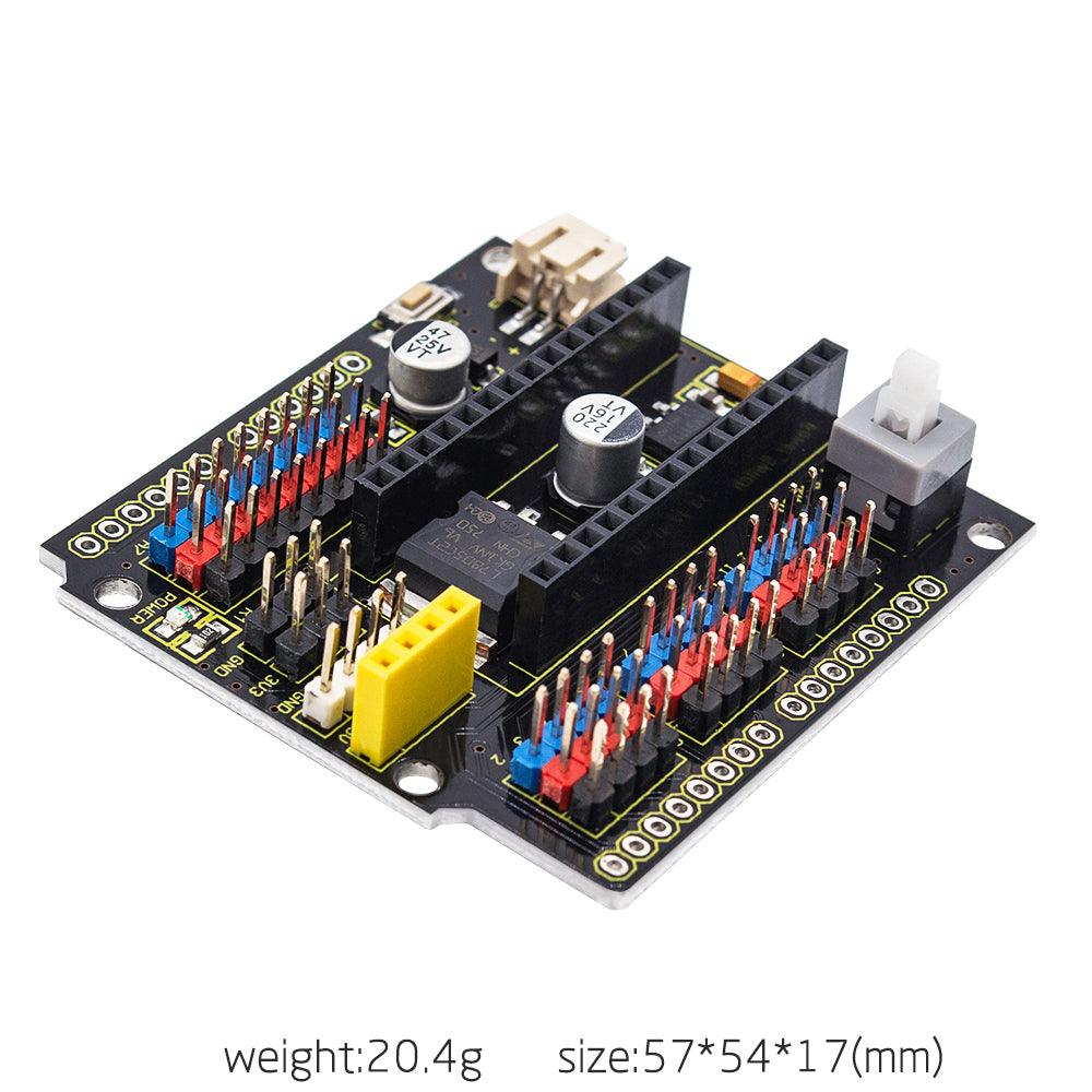 Keyestudio NANO Shield Board W/ Power Switch for Arduino Nano - OpenELAB