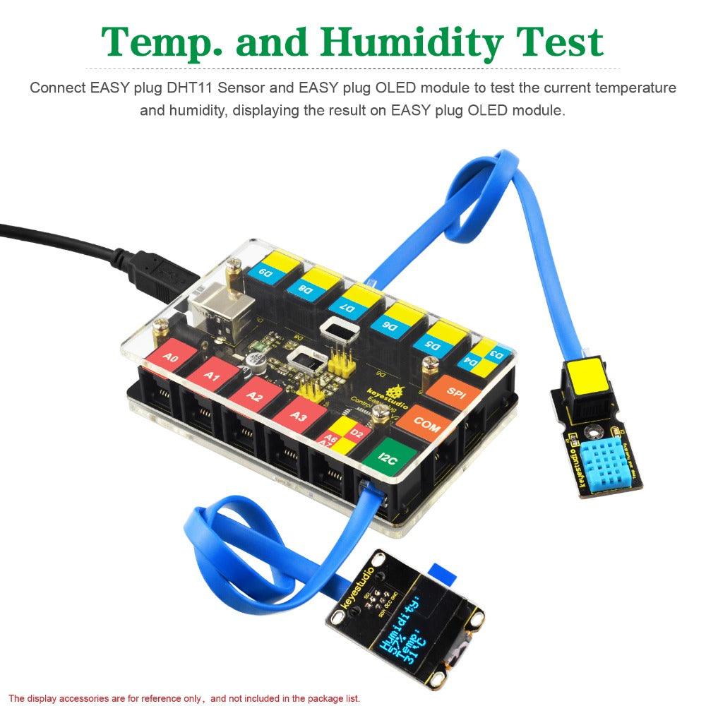 Keyestudio RJ11 EASY Plug Main Control Upgrade Board V2.0 - OpenELAB