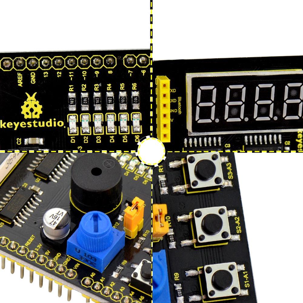 keyestudio Multi-purpose shield V2 W/Gift Box - OpenELAB