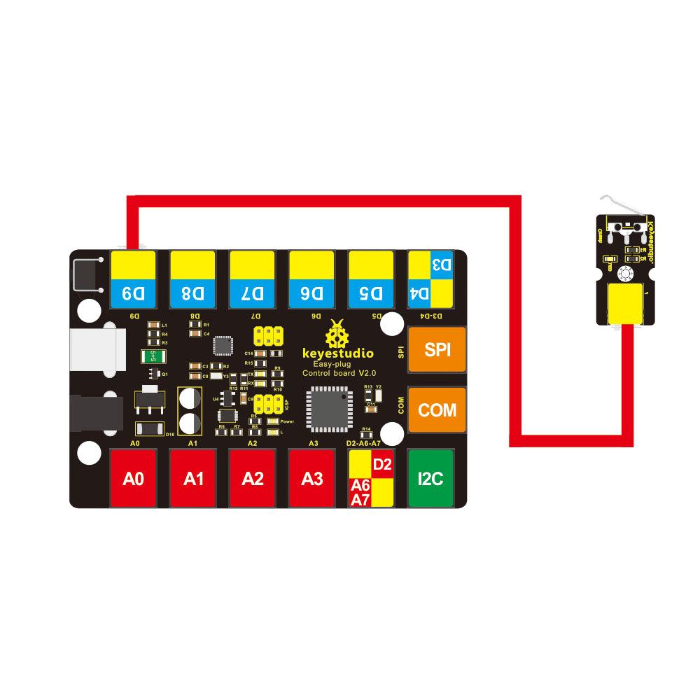 Sensore d'urto collisione RJ11 EASY PLUG - OpenELAB