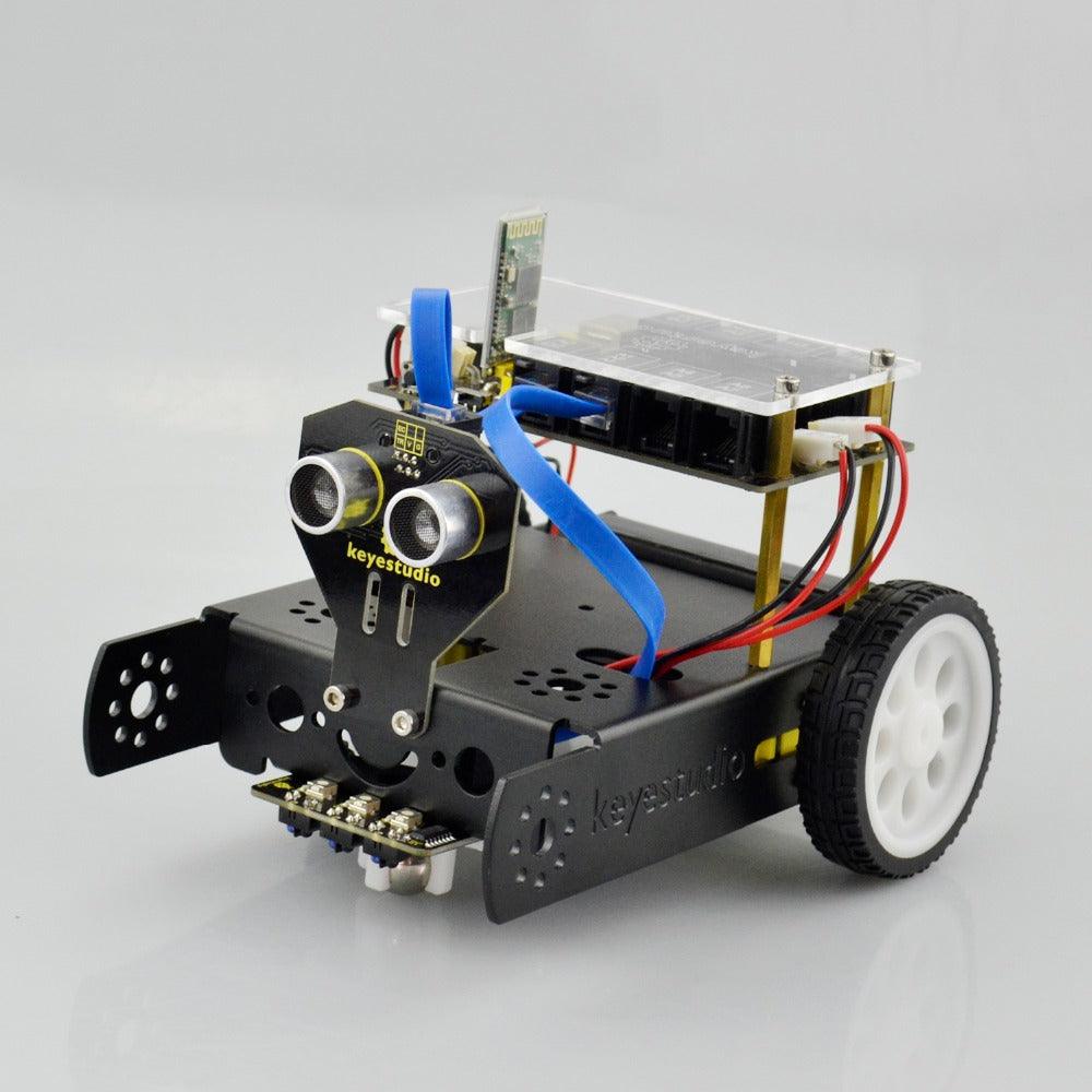 Keyestudio EASY PLUG Education Robot Car Kit - OpenELAB