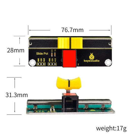 Keyestudio EASY PLUG Slide Potentiometer Module - OpenELAB