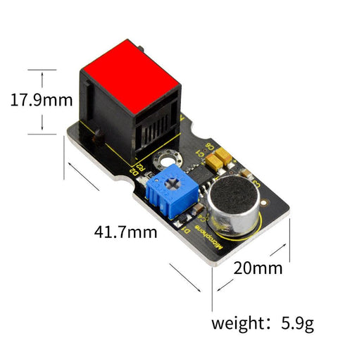 EASY PLUG RJ11 analoge geluidssensor - OpenELAB