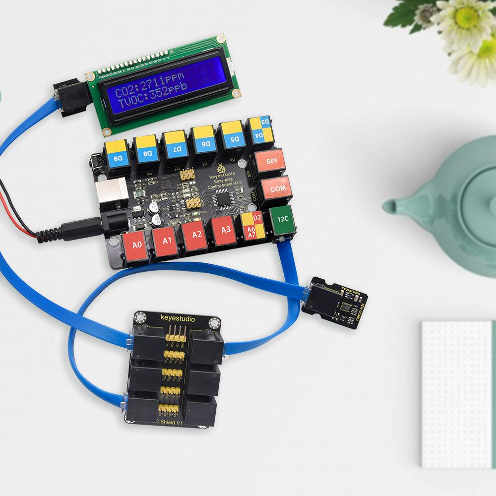 Keyestudio EASY PLUG CCS811 CO2 Air Quality Sensor - OpenELAB