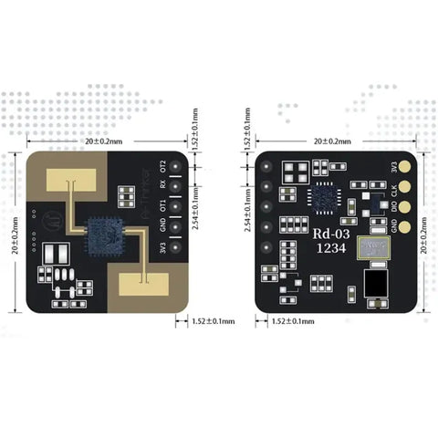 Ai-Thinker Rd 03 24G Millimeter Wave Radar