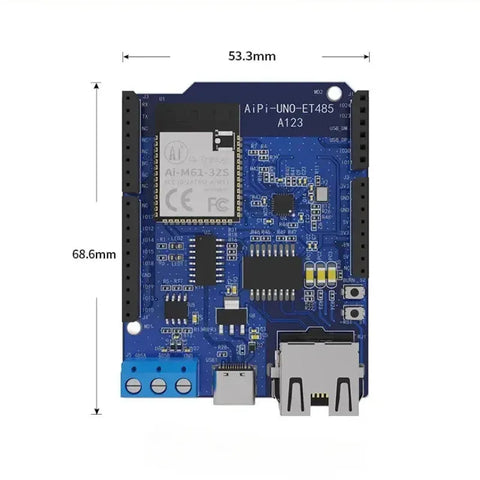 Ai-Thinker AiPi-UNO-ET485 Dev Board Arduino UNO Components