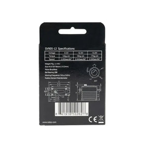 KST SV905-12 HV Brushless Metal Gear 17Kgf.cm 0.04sec Tail Servo-4