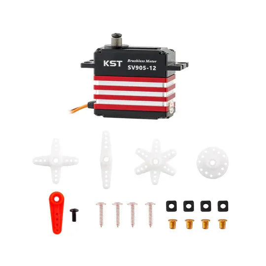 KST SV905-12 HV Brushless Metal Gear 17Kgf.cm 0.04sec Tail Servo-6
