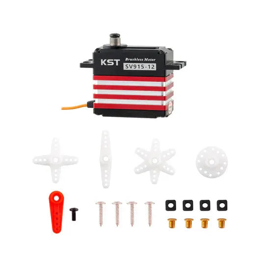 KST SV915-12 HV Brushless Metal Gear 30Kgf.cm 0.07sec Cyclic Servo-6