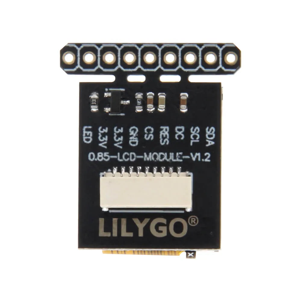 LILYGO T-0.85 Inch LCD Module GC9107 Full Color IPS-2