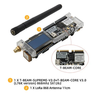 LILYGO T-Beam SUPREME SoftRF ESP32-S3 Dev Board SX1262 LoRa Module-8