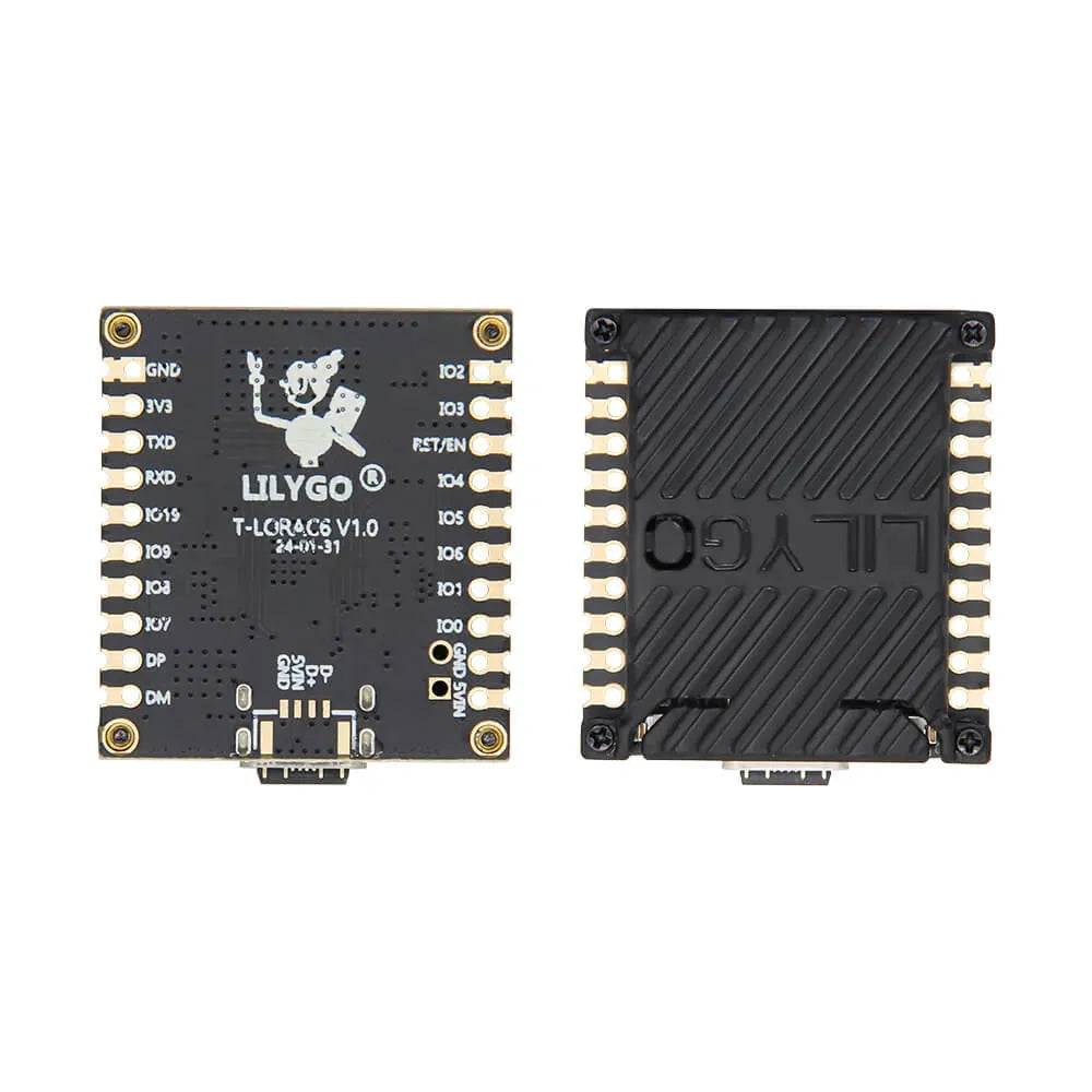 LILYGO T-Lora C6 ESP32-C6 LoRa SX1262 Dev Board 868/915MHz Wi-Fi 6 BLE-1