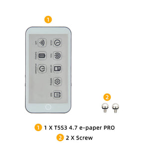 LILYGO T5 E‑Paper S3 Pro ESP32‑S3 4.7" LoRa Wi‑Fi BLE IoT Dev Kit-7