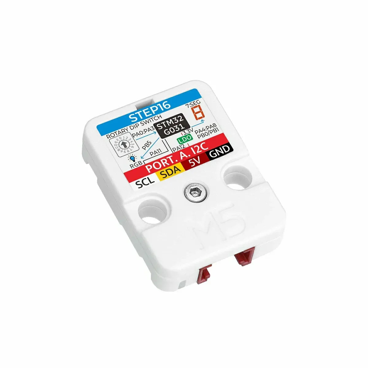 M5Stack Step16 Unit with 16-bit Rotary Encoder (GSMR-16) smart-home-3