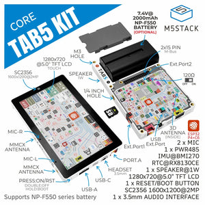 M5Stack Tab5 IoT Development Kit (ESP32-P4)-2