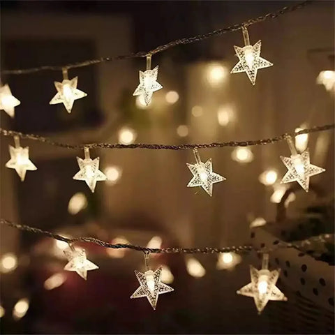 Christmas Scene Decoration Props - Colorful String Lights