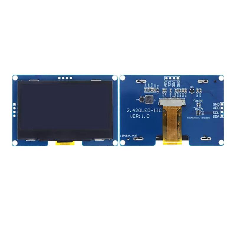 2.42 inch OLED Display Module, 128×64 Resolution, SPI / I2C Communication - OpenELAB