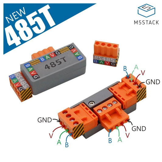 M5Stack RS485T T-Shaped Connector - OpenELAB