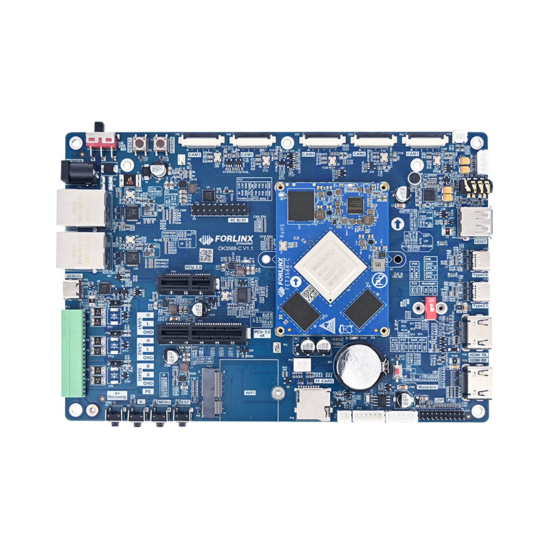 Forlinx RK3588 Linux AI-ontwikkelbord 6TOPS