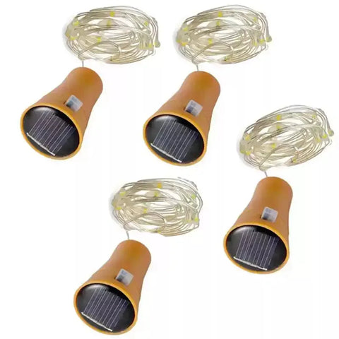 Solar Bottle Stopper Light