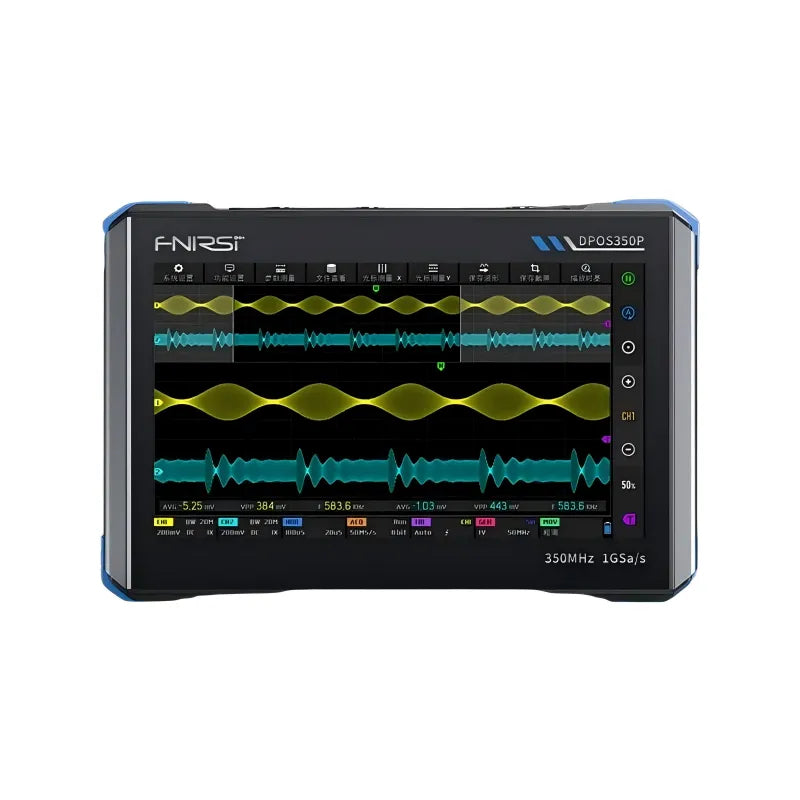 FNIRSI DPOS350P 350MHz 1GSPS 4-in-1 Tablet Oscilloscope