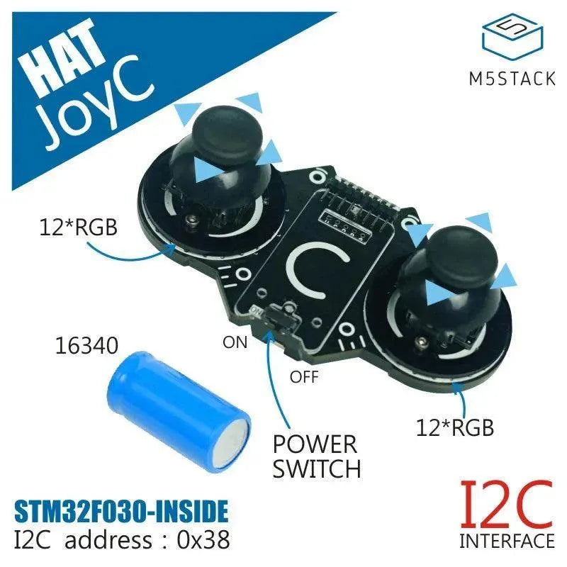 M5Stack JoyC (W/O M5StickC) Omni-directional Controller - OpenELAB