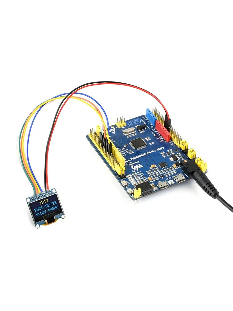 0.96 inch OLED Display Module, 128×64 Resolution, SPI / I2C Communication - OpenELAB