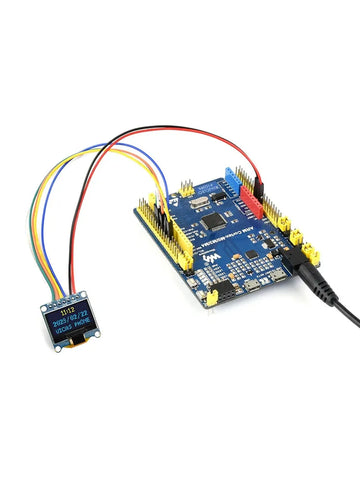 0.96 inch OLED Display Module, 128×64 Resolution, SPI / I2C Communication - OpenELAB