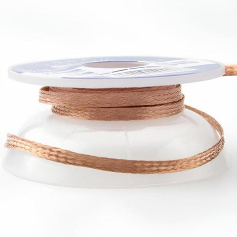 copper tin removal tape,Low-Residuals, Desoldering Wicks Removal Tool Solder Sucker,Length 3m