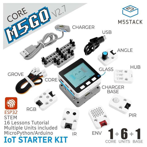 M5Stack M5GO IoT Starter Kit V2.7 - OpenELAB