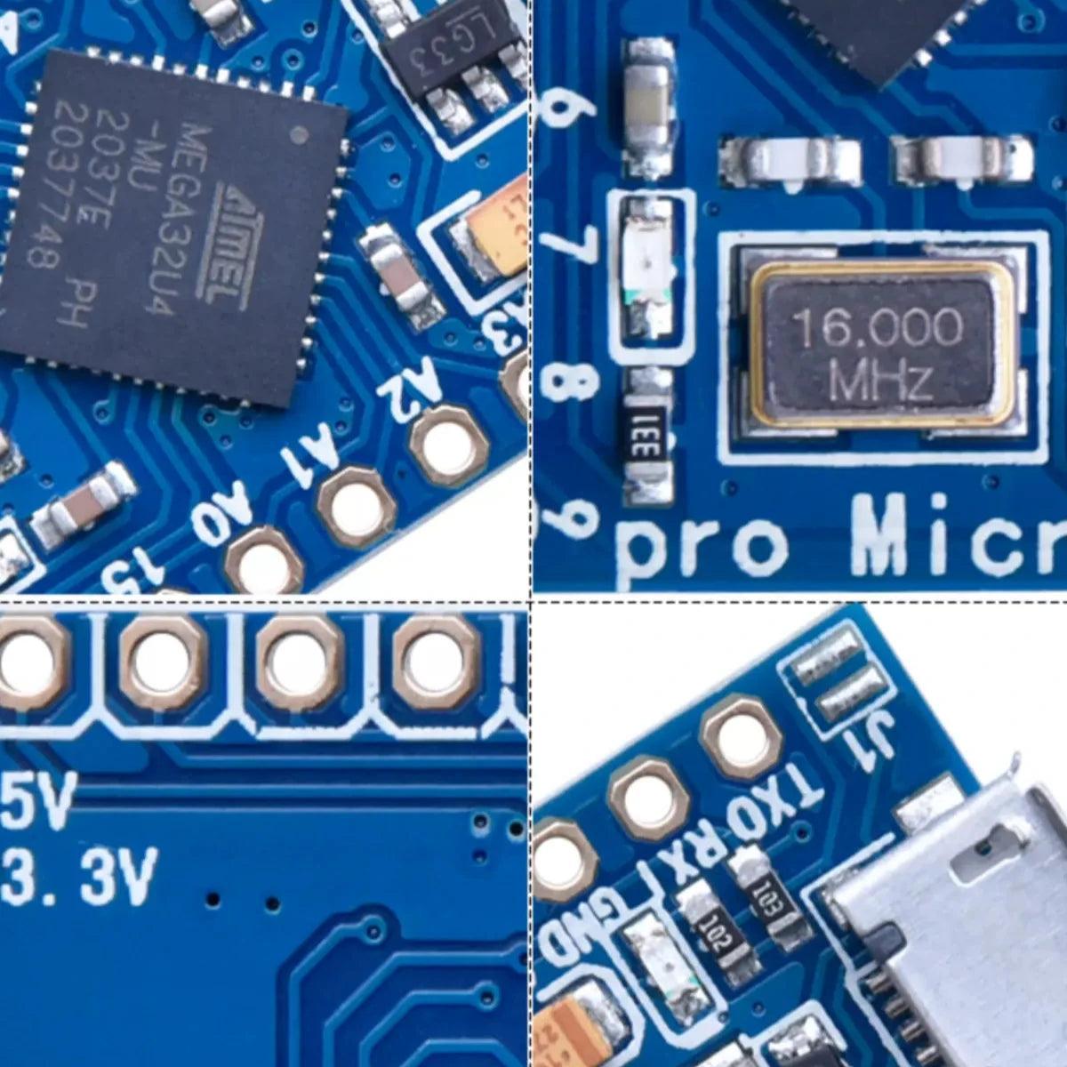 Pro Micro ATMEGA32U4 Compatible Arduino - OpenELAB