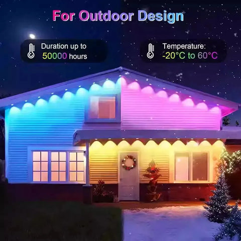 Christmas Outdoor Decoration RGB Lights