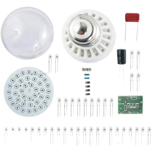 Kit de bricolaje de luz de bajo consumo de 38 LED con cuentas LED de alto brillo