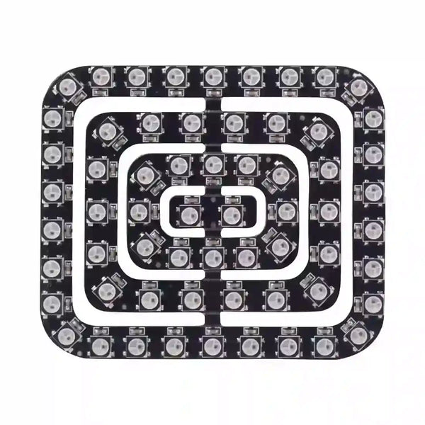 OpenELAB WS2812B 5050 RGB LED kroužek 62 pixelů s vestavěným IC plná barva