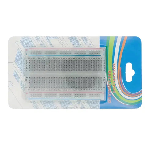 (Transparent) Mini Breadboard 400 holes Mini Breadboard 83X55 mm