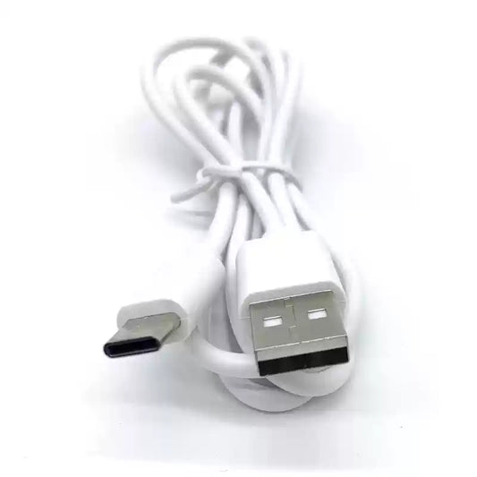 USB A to USB TYPE C Cable (White)