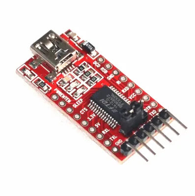 FT232 USB to TTL Serial Adapter for 3.3V and 5V - OpenELAB