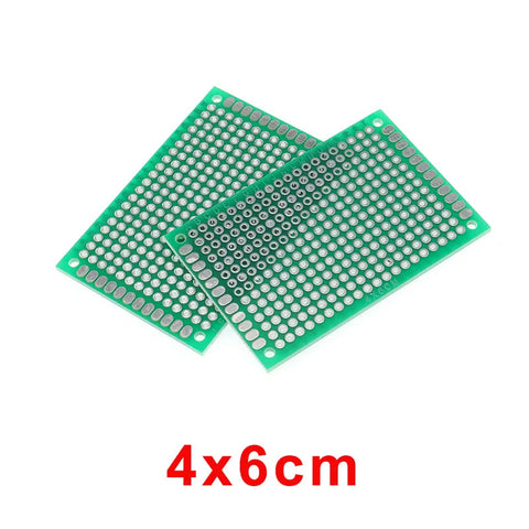 Double-Sided Prototype PCB Breadboard 1.27/2.0/2.54MM(2 Pcs)