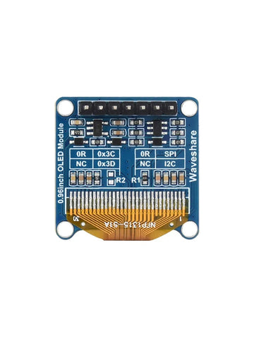 0.96 inch OLED Display Module, 128×64 Resolution, SPI / I2C Communication - OpenELAB