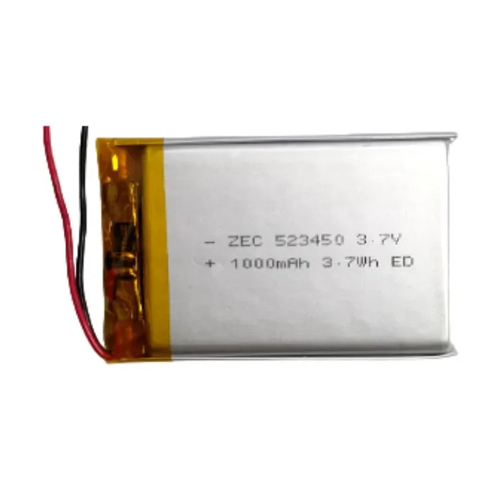 OpenELAB 523450 1000mAh Polymer Lithium Battery 3.7V
