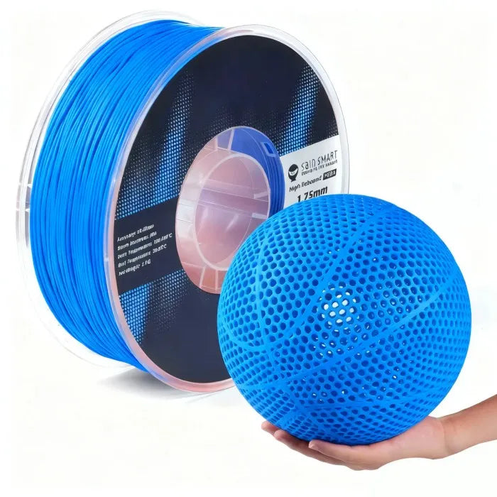 PEBA Blue Filament Flexible High Rebound 1.75mm 90A 1KG