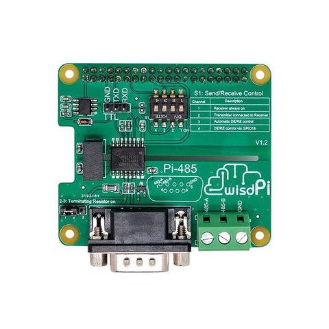 WisdPi PI-485 RPI HAT