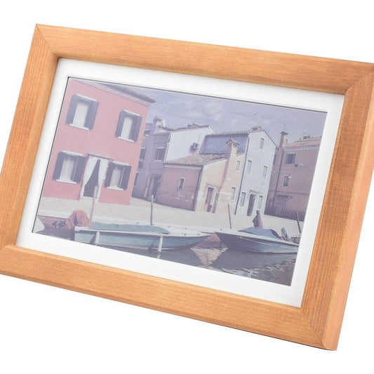 Waveshare 7.3 inch 7 Color E-Paper with Solid Wood Photo Frame