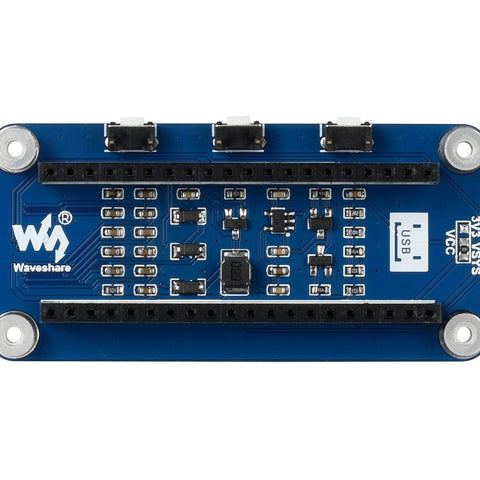 Pantalla Waveshare de tinta electrónica de 7,5 pulgadas, papel electrónico 800x480 con sombrero