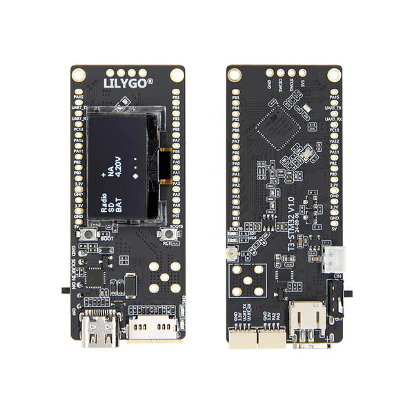 LILYGO T3 STM32 Includes ST state-of-the-art patented technology