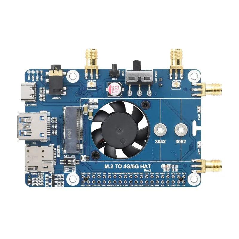 Waveshare RM500U-CNV Raspberry PI 5G/4G/3G Hat - OpenELAB