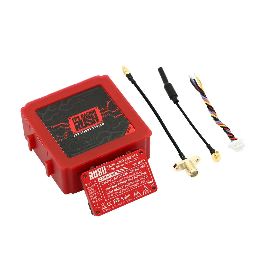 RUSH TANK SOLO 5.8G VTX Video Transmitter CNC shell 1.6W - OpenELAB