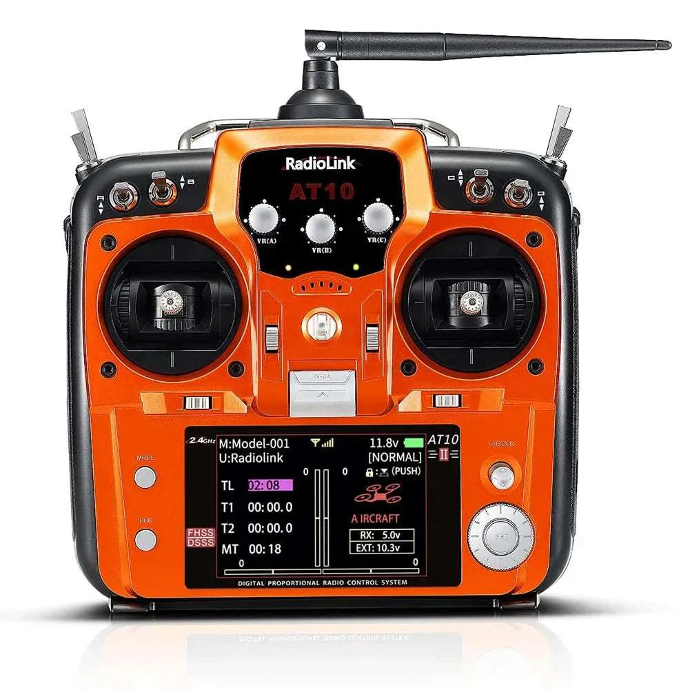 RadioLink AT10 II 2.4Ghz 10CH RC Transmitter - OpenELAB