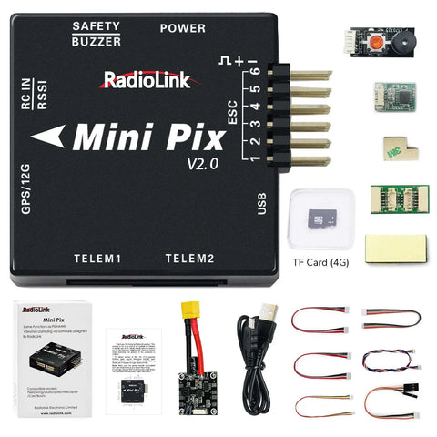 Radiolink Mini PIX V1.2 Flight Controller M10N GPS - OpenELAB