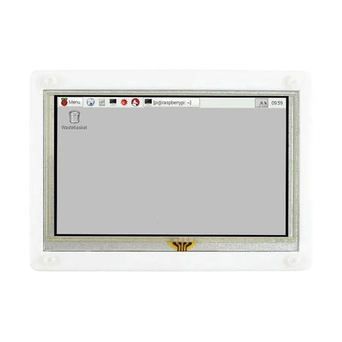 Waveshare 5 inch HDMI Touch Screen LCD with Bicolor Case 800×480 - OpenELAB